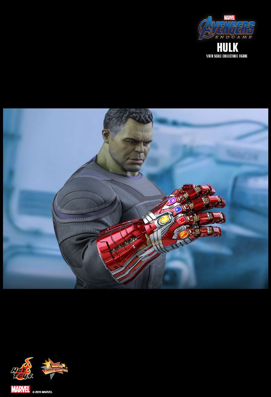 PRÉ VENDA: Action Figure Hulk: Vingadores Ultimato (Avengers Endgame) Boneco Colecioável (MMS558) Escala 1/6 - Hot Toys