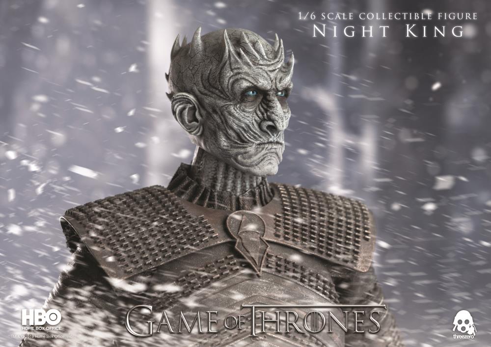 PRÉ VENDA: Action Figure Night King: Game of Thrones (Escala 1/6) Boneco Colecionável - Threezero
