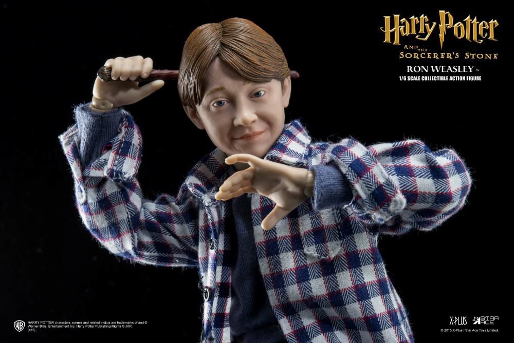 PRÉ VENDA: Action Figure Ron Weasley: Harry Potter e a Pedra Filosofal (Sorcerer's Stone) Christmas Ver. (Escala 1/6) - Star Ace