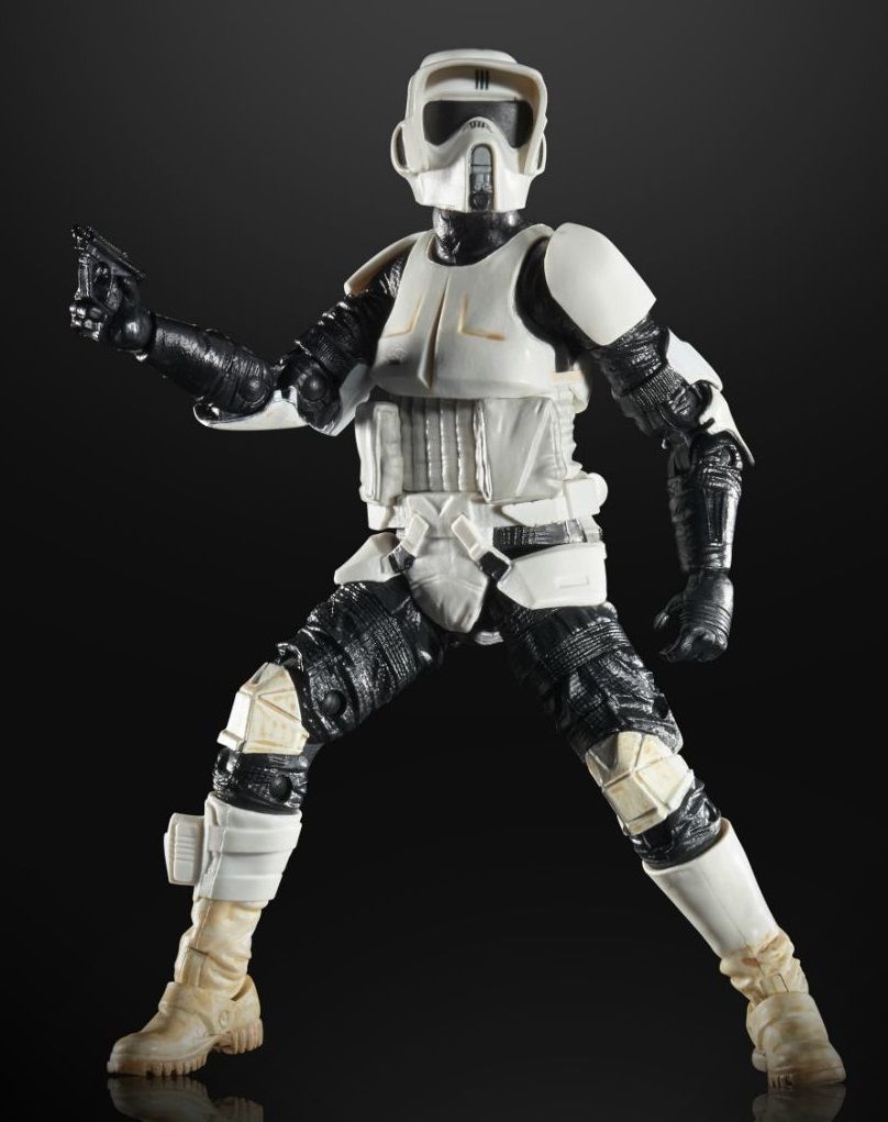 Star Wars The Black Series archive Wave 2 Scout Trooper 6" Action Figure-Comme neuf 