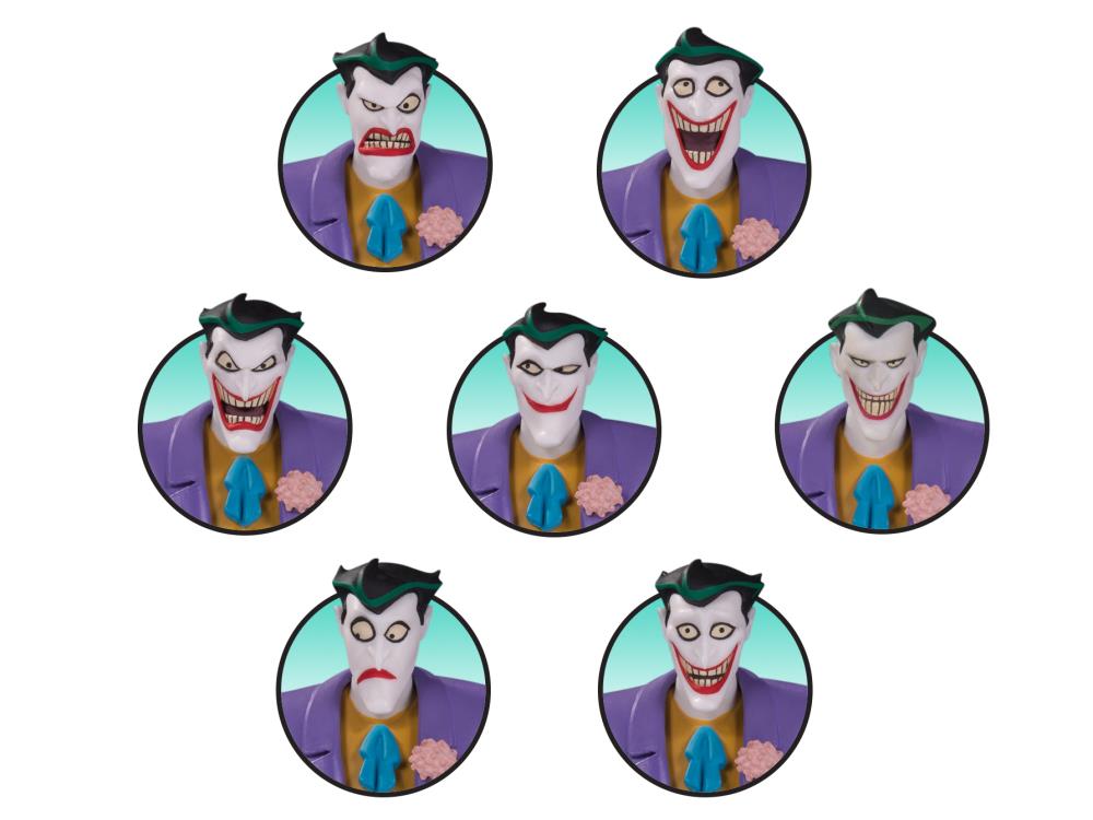PRÉ VENDA: Boneco Coringa (The Joker) Expressions Pack: Batman The Animated Series - DC Collectibles