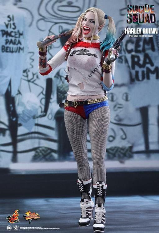 Action Figure Arlequina (Harley Quinn): Esquadrão Suicida (Suicide Squad) MMS383 (Escala 1/6) Hot Toys - MKP