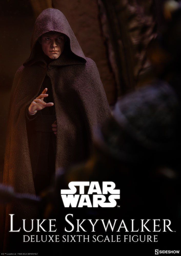 Boneco Luke Skywalker (Deluxe): Star Wars Episódio VI: O Retorno de Jedi (Return of the Jedi) 1/6 - Sideshow Collectibles