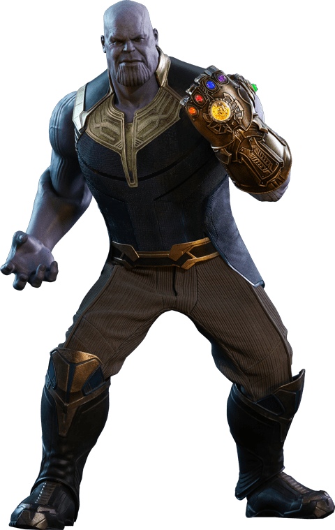 Action Figure Thanos: Vingadores Guerra Infinita (Avengers Infinity War) MMS479 Escala 1/6 - Hot Toys
