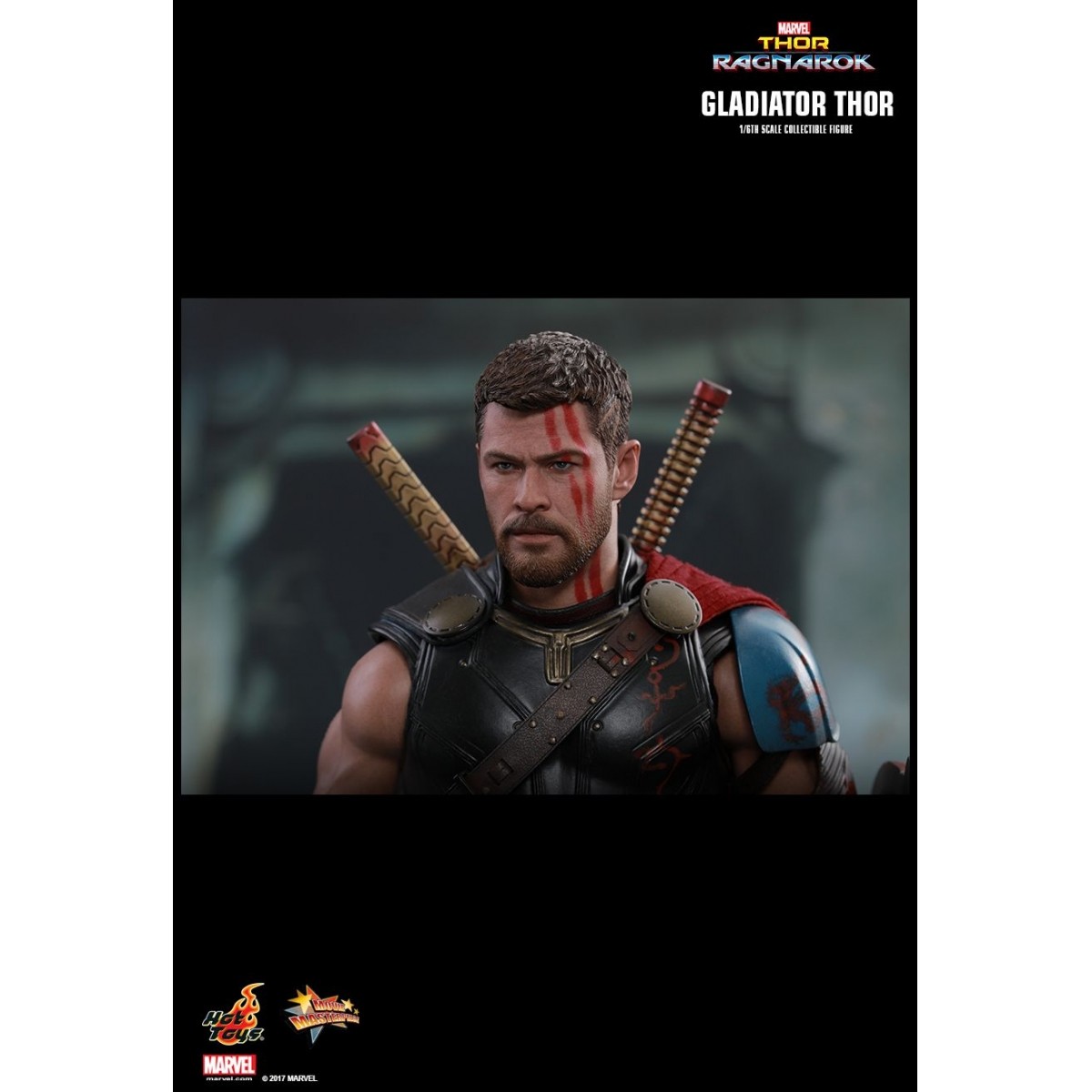 Action Figure Thor Gladiador (Gladiator): Thor Ragnarok Escala 1/6 MMS444 - Hot Toys
