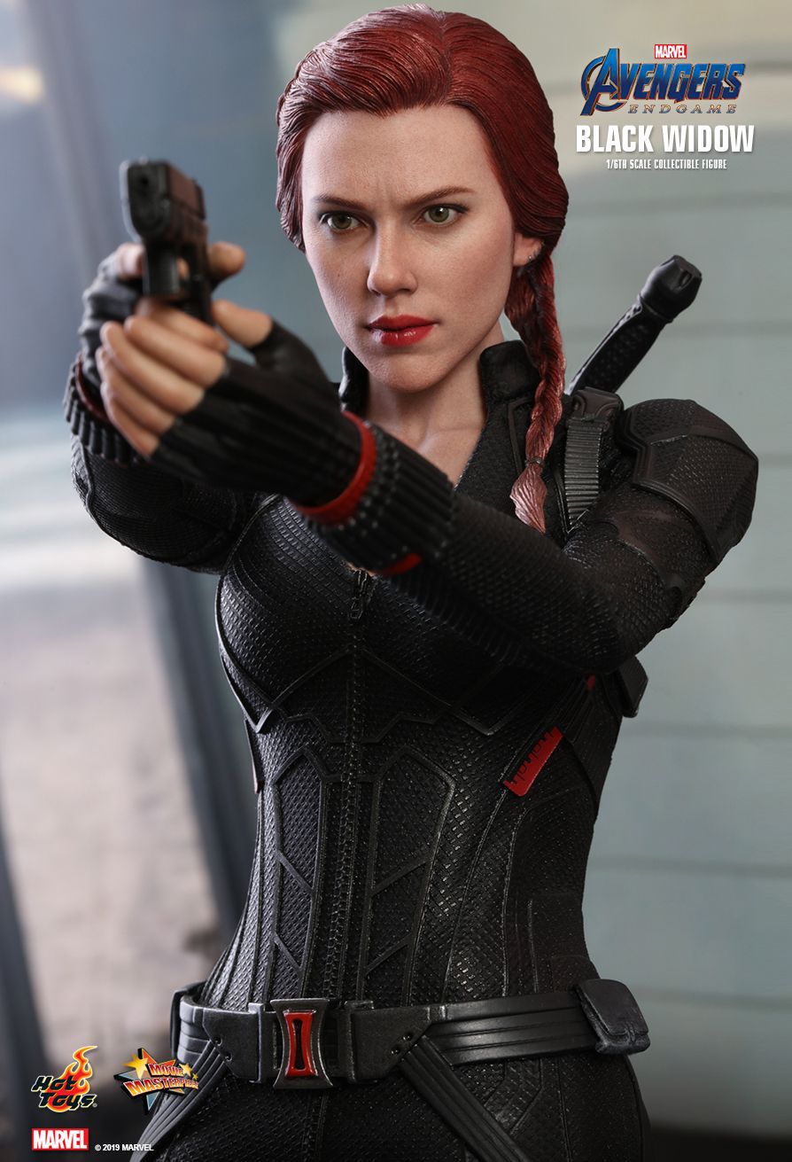 PRÉ VENDA Action Figure Viúva Negra (Black Widow): Vingadores Ultimato (Avengers Endgame) MMS533 Escala 1/6 - Boneco Colecionável - Hot Toys