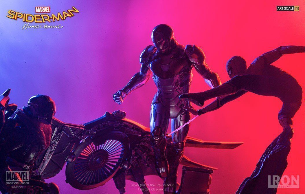 PRÉ VENDA: Estátua Abutre (Vulture): Homem-Aranha De Volta ao Lar (Spider-Man Homecoming) Battle Diorama Series (BDS Art Scale Escala 1/10 - Iron Studios