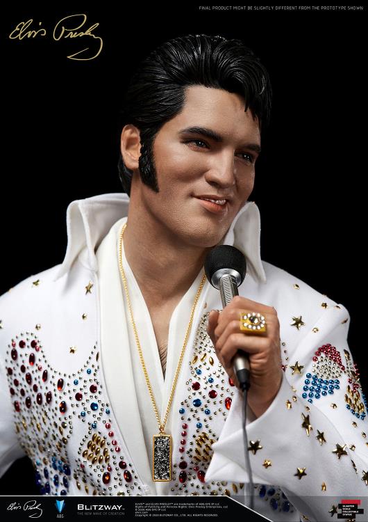 PRÉ-VENDA: Estátua Elvis Presley - Superb  (Escala 1/4)