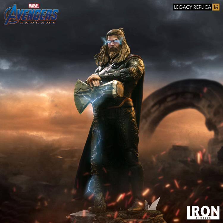 PRÉ VENDA Estátua Thor: Vingadores: Ultimato (Avengers: Endgame) Legacy Replica (Limited Edition) Escala 1/4 - Iron Studios