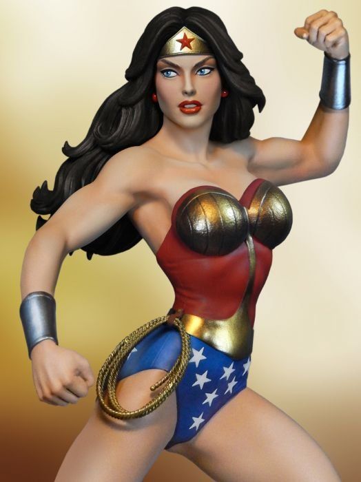 Estátua Mulher-Maravilha (Wonder Woman)  Super Powers Maquette - Tweeterhead