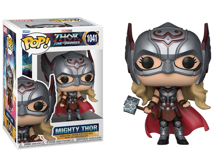 PRÉ VENDA: Funko Pop! Poderosa Thor Mighty Thor Jane: Thor Amor e Trovão Love And Thunder Marvel Disney #1041 - Funko