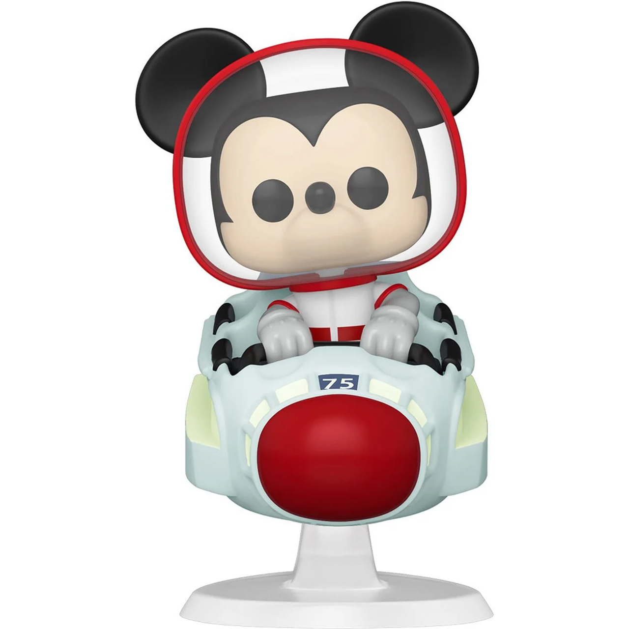 Funko Pop Rider! Mickey Mouse com Space Mountain: Disney World 50 Anos Super Deluxe  #107 - Funko
