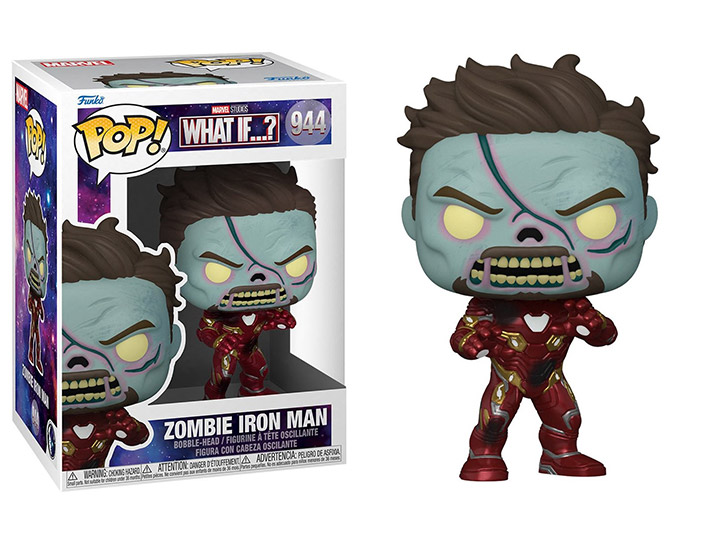 Funko Pop!  Zumbi Homem de Ferro Zombie Iron Man: What If...? Marvel #944 -
