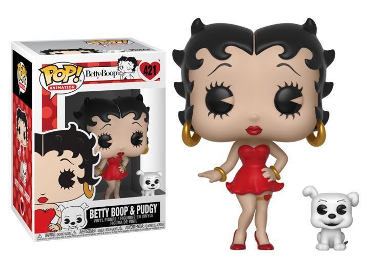 Funko Pop! Betty Boop & Pudgy: Betty Boop #421 - Funko