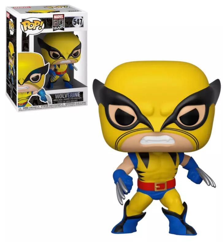 Funko Pop! Wolverine: Marvel (80th Anniversary) #547 - Funko