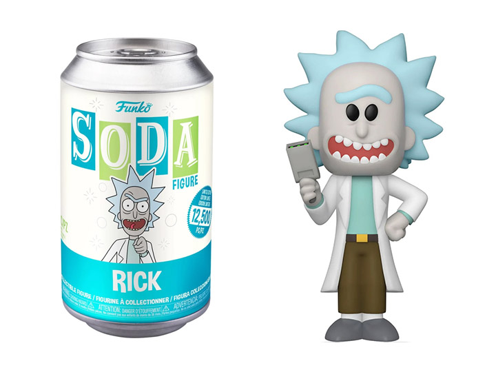 Funko Lata Pop! Rick: Rick and Morty: Soda Edição Limitada - Funko
