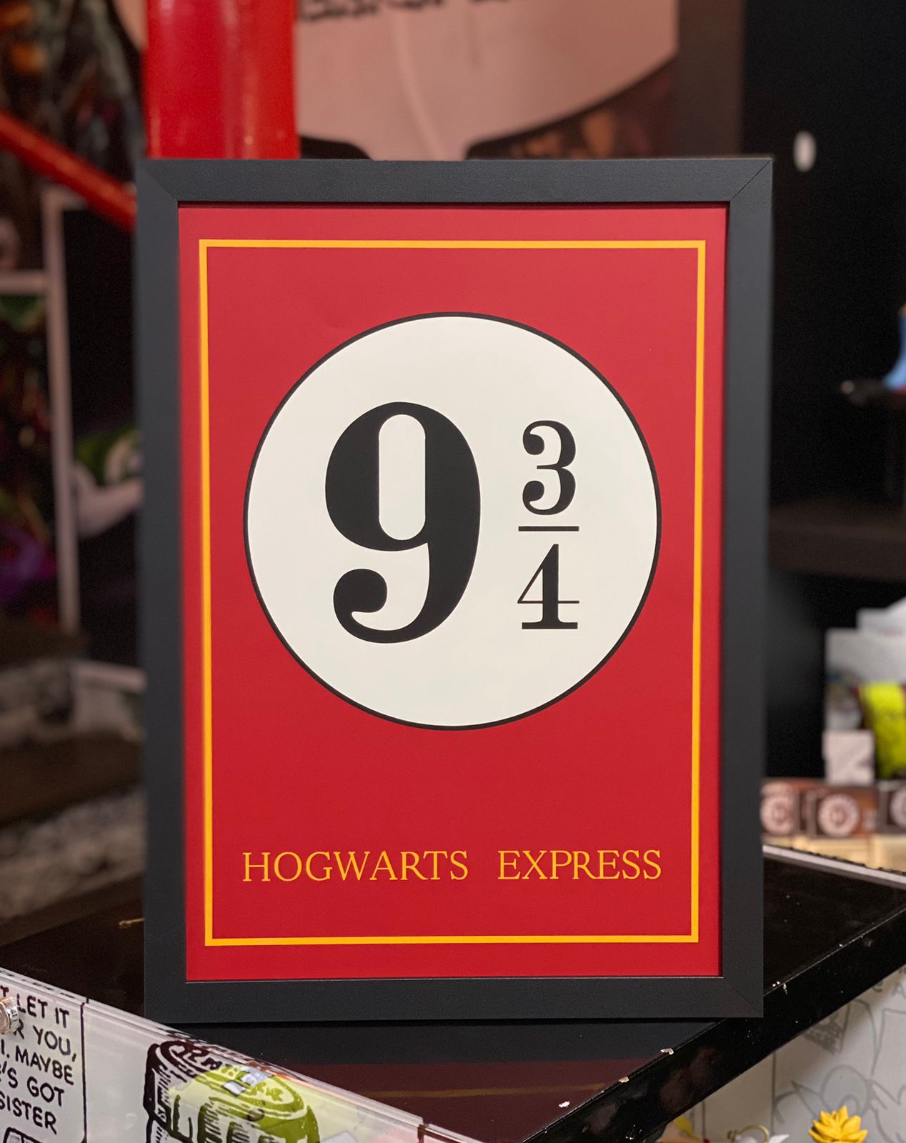 Quadro Com Moldura: Hogwarts Express - 46x33
