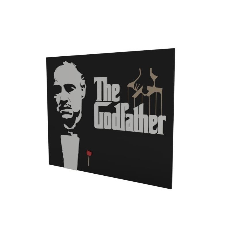 Quadro Decorativo Vito Corleone: O Poderoso Chefão The Godfather