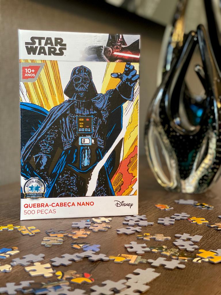 Quebra-Cabeça Darth Vader: Star Wars (Disney) 500 Peças - Game Office