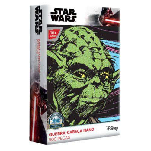 Quebra-Cabeça Yoda: Star Wars (Disney) 500 Peças - Game Office