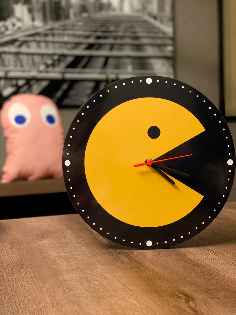 Relógio de Parede Pac-Man: Pac-Man