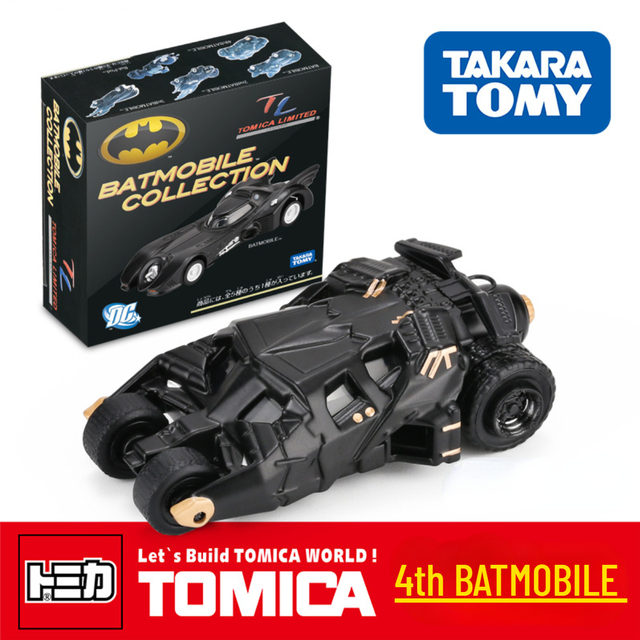 Réplica Carro Carrinho Batmovel Tumbler Batmobile Batman Begins Escala 1:64 - Compativel Com Hot Weels - Takara Tomy