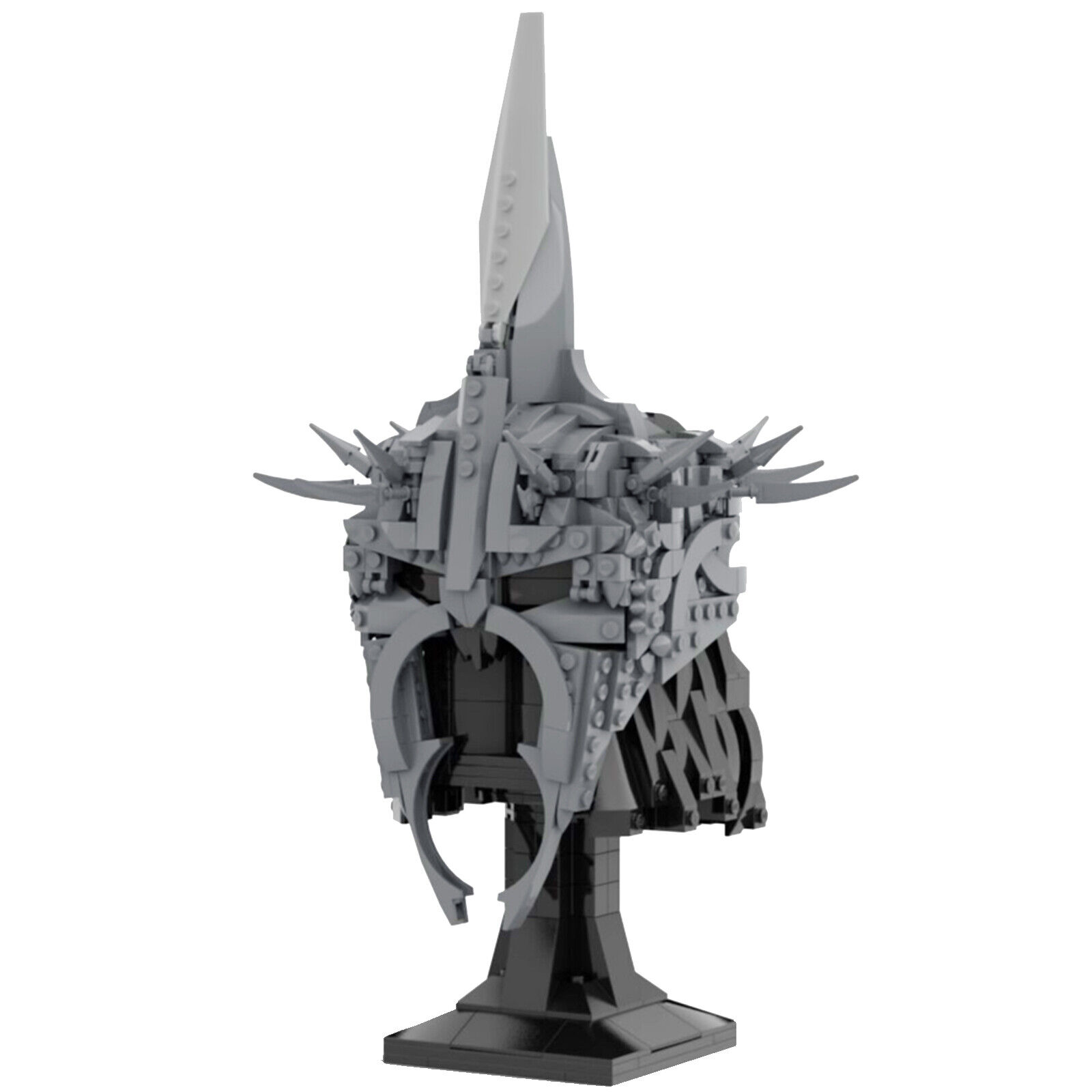 Réplica Model Build Kit Capacete Helm Of The Witch - King of Angmar: Senhor Dos Anéis 777 Peças Black Friday - MKP