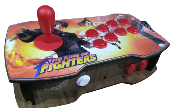 Retrô Box Fliperama Arcade "The King of Fighters" (Mais de 20.000 Jogos)PlayStation 1/Nintendo/Super Nintendo/Mega Drive
