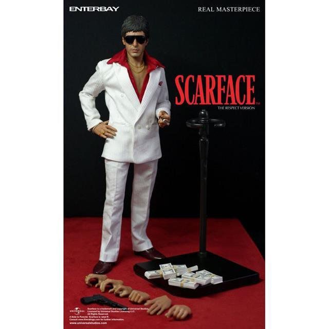 Boneco Tony Montana (The Respect Version):  Scarface (Escala 1/6) - Enterbay - CG