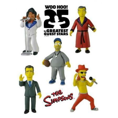 Simpsons 25th Anniversary Series 1 Pack com 5 - Neca