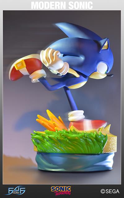 Sonic The Hedgehog: Modern Sonic  Estátua - First4Figures