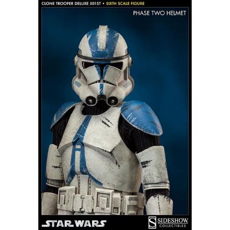 Star Wars Clone Trooper Deluxe 501st 1:6 - Sideshow