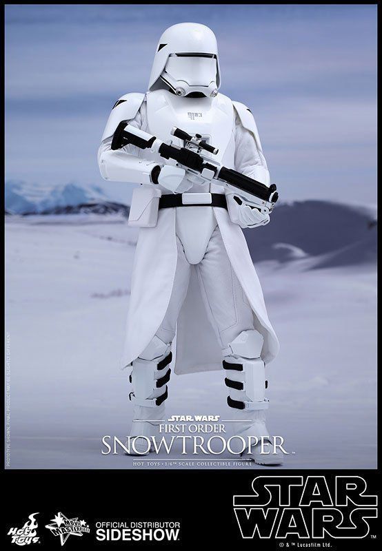 Action Figure First Order Snowtroopers Set: Star Wars: O Despertar da Força Boneco Colecionável Escala 1/6 (VGM25) - Hot Toys
