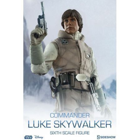 Boneco Luke Skywalker (Hoth): Star Wars Episódio V: O Império Contra-Ataca Escala 1/6 - Sideshow
