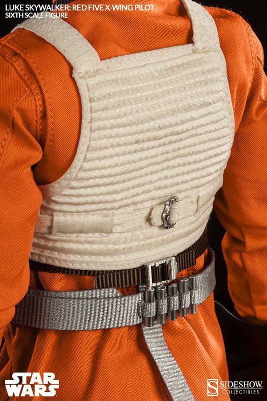 Boneco Luke Skywalker Red Five X-Wing Pilot: Star Wars IV: (Uma Nova Esperança) Escala 1/6 - Sideshow (USADO E SEM CAIXA)
