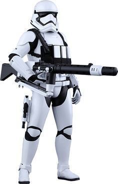 Boneco First Order Heavy Gunner Stormtrooper: Star Wars: O Despertar da Força Escala 1/6 - Hot Toys