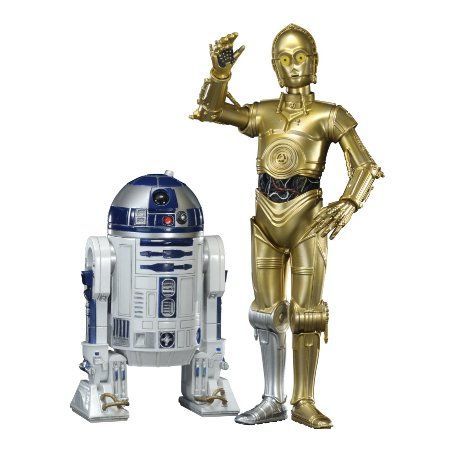 Estátua R2-D2 & C-3PO: Star Wars ArtFX+ Statue Escala 1/10 - Kotobukiya