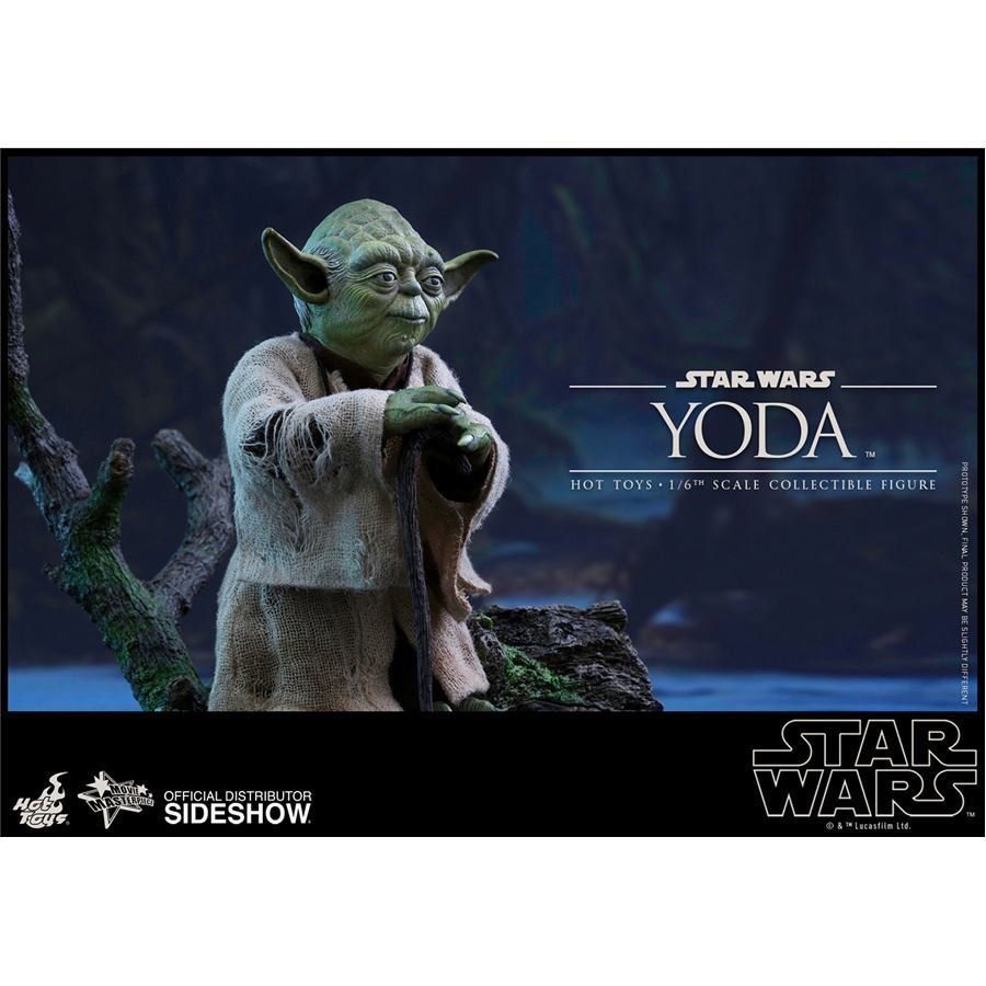 Boneco Yoda: Star Wars Episódio V: O Império Contra-Ataca Escala 1/6 - Hot Toys