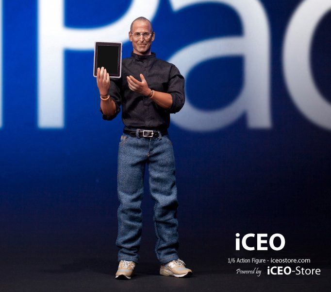 Action Figure Steve Jobs (Escala 1/6) - iCeo Custom 