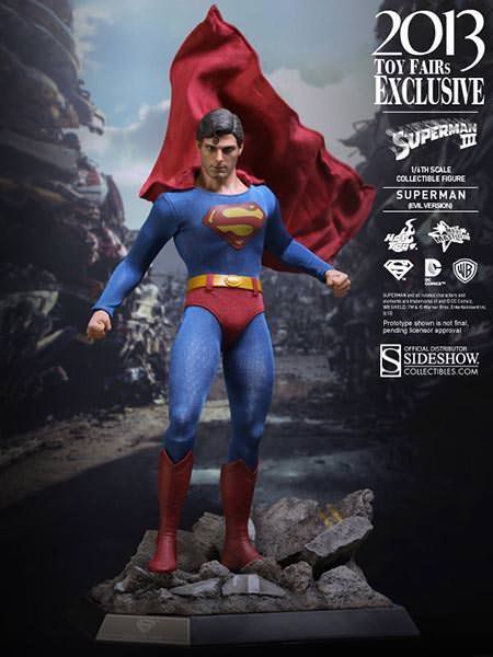 Superman III Evil Versão Escala 1/6 - Hot Toys