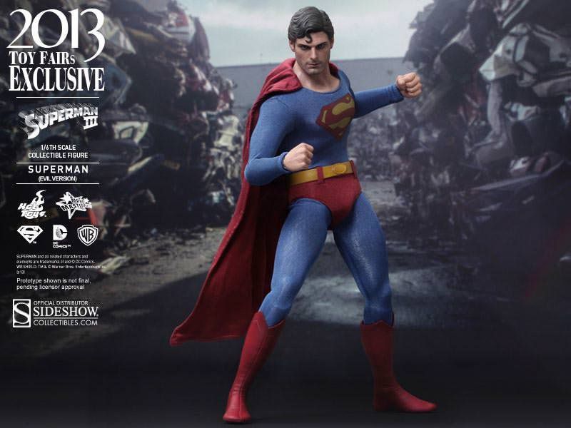 Superman III Evil Versão Escala 1/6 - Hot Toys