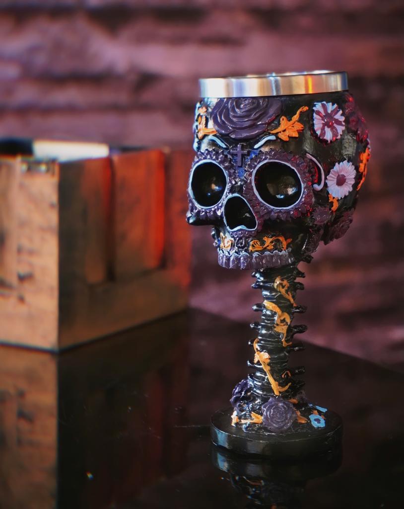Taça Caveira Skull Mexicana - 280ml