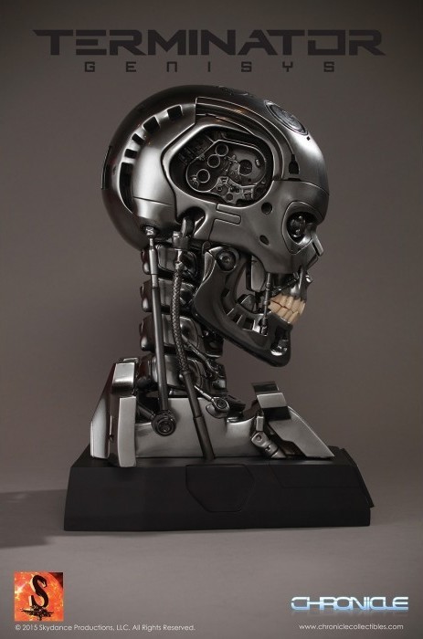 Terminator Genesys Réplicas Endoskeleton Skull 1/1 - Toynami - CD