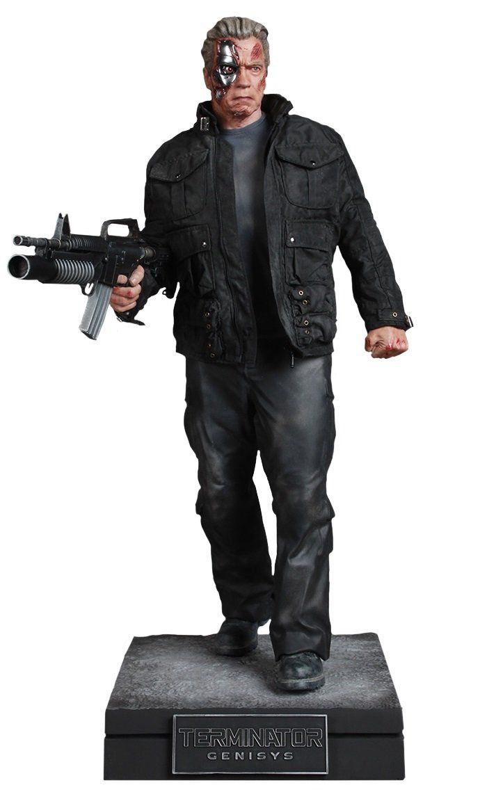 Estátua Guardian T-800: O Exterminador do Futuro: Gênesis Terminator Genisys Escala 1/4 - Chronicle Collectibles