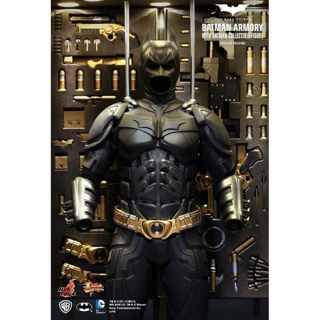 The Dark Knight Batman Armory, Batman & Alfred - Hot Toys