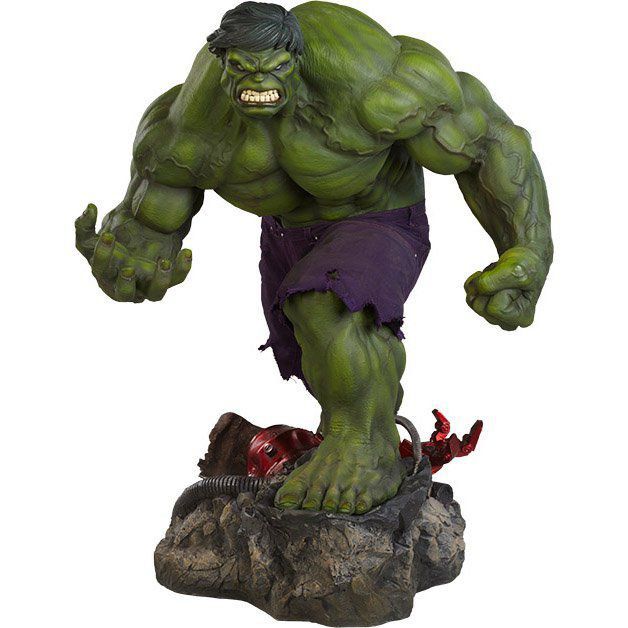 Estátua The Incredible Hulk O Incrível Hulk Premium Format Escala 1/4 Marvel Comics - Sideshow Collectibles