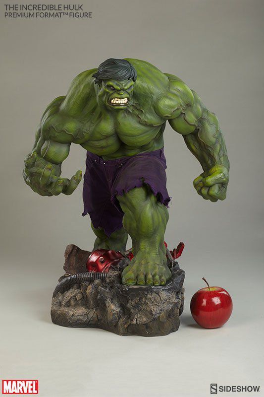 Estátua The Incredible Hulk O Incrível Hulk Premium Format Escala 1/4 Marvel Comics - Sideshow Collectibles