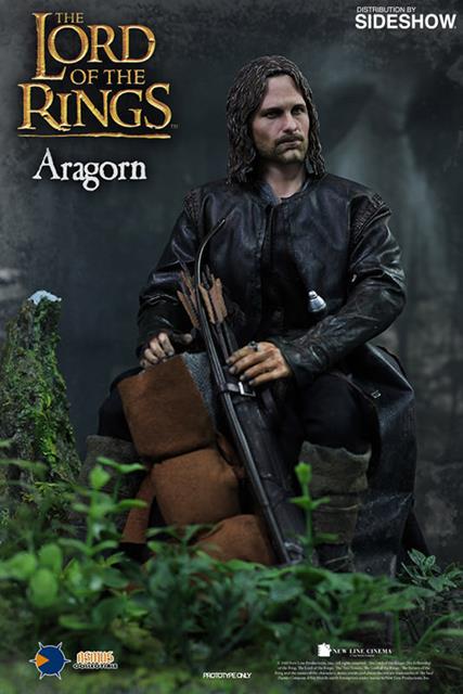 Action Figure Aragorn: O Senhor dos Anéis (The Lord Of The Rings) Escala 1/6 - Asmus Collectible - CDL