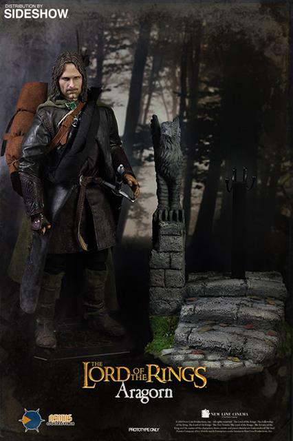 Action Figure Aragorn: O Senhor dos Anéis (The Lord Of The Rings) Escala 1/6 - Asmus Collectible - CDL