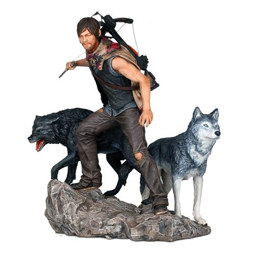 Estátua Daryl Dixon e Lobos (and the Wolves): The Walking Dead - Gentle Giant